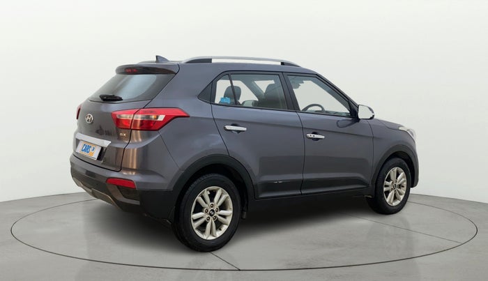 2016 Hyundai Creta SX PLUS 1.6 PETROL, Petrol, Manual, 55,118 km, Right Back Diagonal