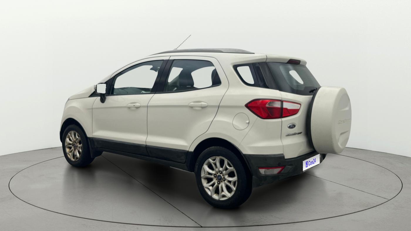 2016 Ford Ecosport TITANIUM+ 1.5L DIESEL, Diesel, Manual, 93,585 km, Left Back Diagonal