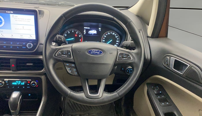 2020 Ford Ecosport TITANIUM 1.5L PETROL AT, Petrol, Automatic, 35,494 km, Steering Wheel Close Up