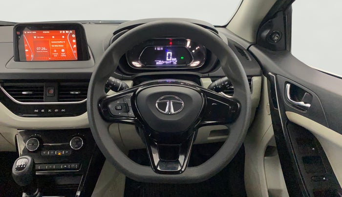 2021 Tata NEXON XZ PLUS PETROL, Petrol, Manual, 38,559 km, Steering Wheel Close Up