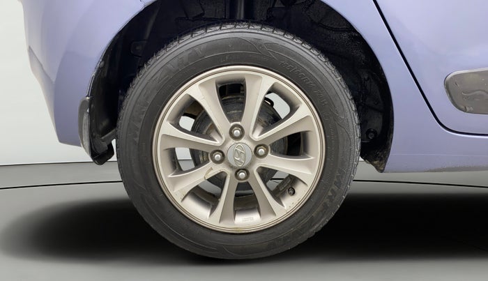 2016 Hyundai Grand i10 ASTA (O) 1.2 KAPPA VTVT, Petrol, Manual, 89,471 km, Right Rear Wheel