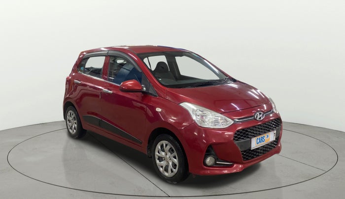 2018 Hyundai Grand i10 SPORTZ 1.2 KAPPA VTVT, Petrol, Manual, 54,885 km, Right Front Diagonal