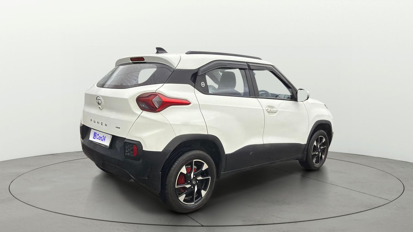 2023 Tata PUNCH ACCOMPLISHED DAZZLE SUNROOF CNG MT, CNG, Manual, 81,360 km, Right Back Diagonal
