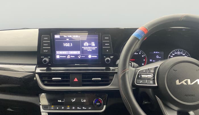 2021 KIA SELTOS HTK PLUS 1.5 IMT, Petrol, Manual, 27,229 km, Air Conditioner