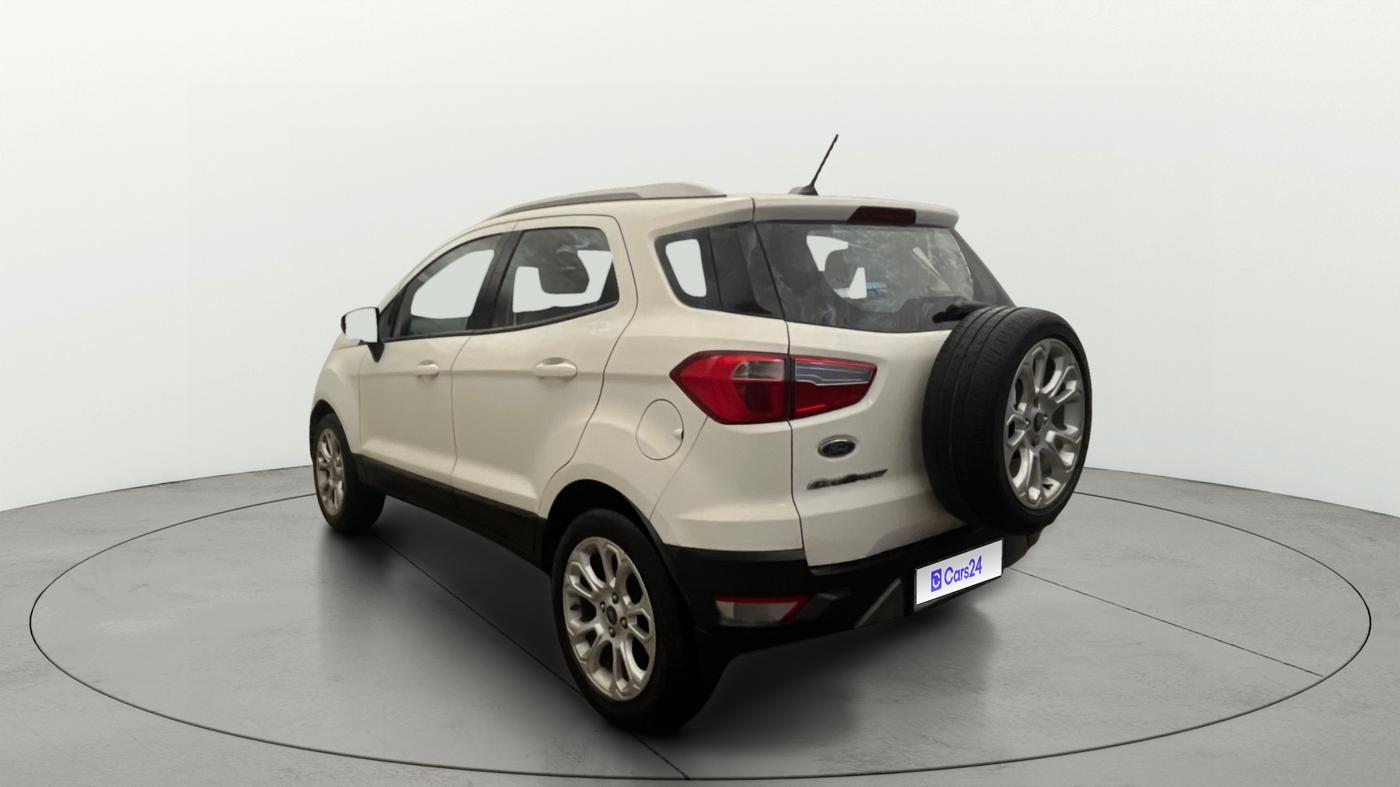 2018 Ford Ecosport TITANIUM + 1.5L PETROL AT, Petrol, Automatic, 73,196 km, Left Back Diagonal