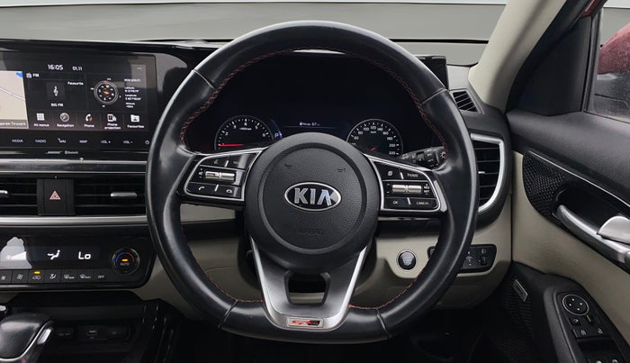 2019 KIA SELTOS GTX PLUS DCT 1.4 PETROL, Petrol, Automatic, 45,495 km, Steering Wheel Close Up