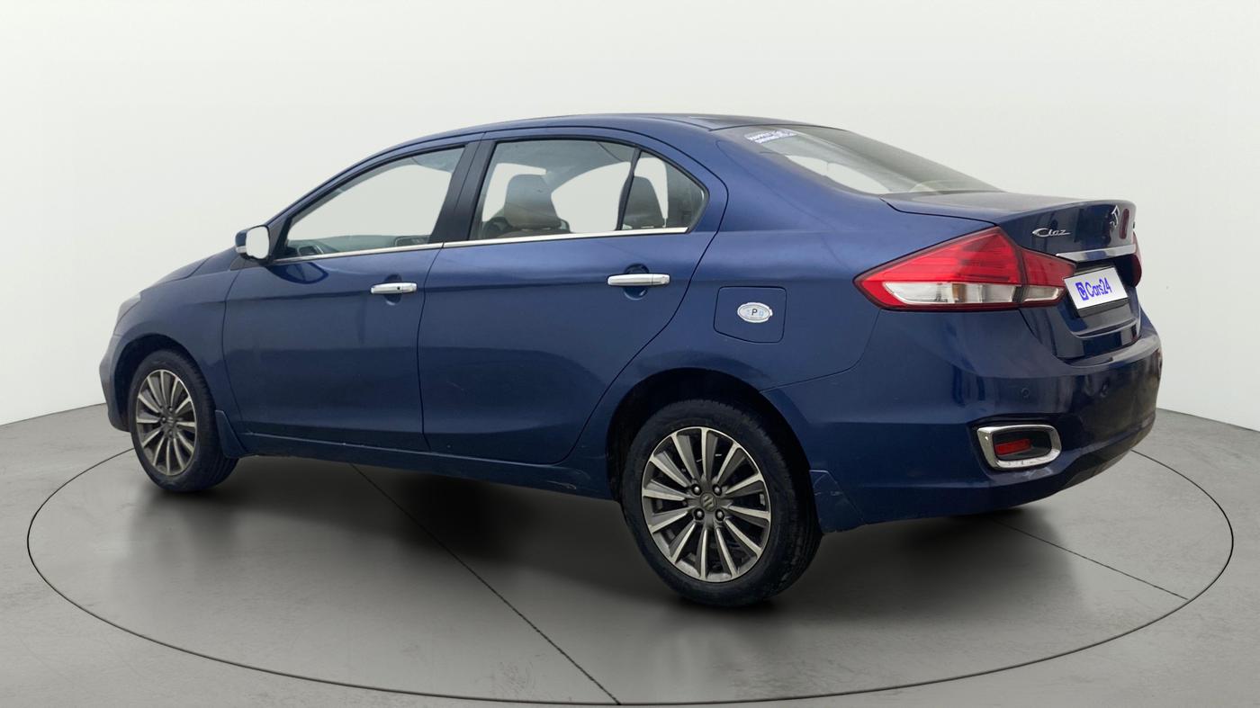 2019 Maruti Ciaz ALPHA 1.5 SHVS PETROL, Petrol, Manual, 52,412 km, Left Back Diagonal