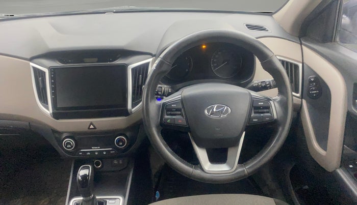2016 Hyundai Creta SX PLUS AT 1.6 PETROL, Petrol, Automatic, 87,878 km, Steering Wheel Close Up