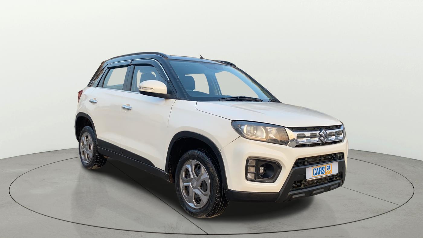 2022 Maruti Vitara Brezza LXI, Petrol, Manual, 56,159 km, Right Front Diagonal
