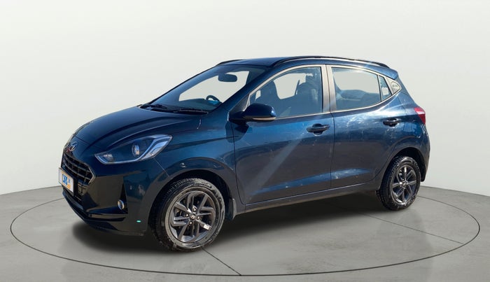 2022 Hyundai GRAND I10 NIOS SPORTZ AMT 1.2 KAPPA VTVT, Petrol, Automatic, 9,996 km, Left Front Diagonal