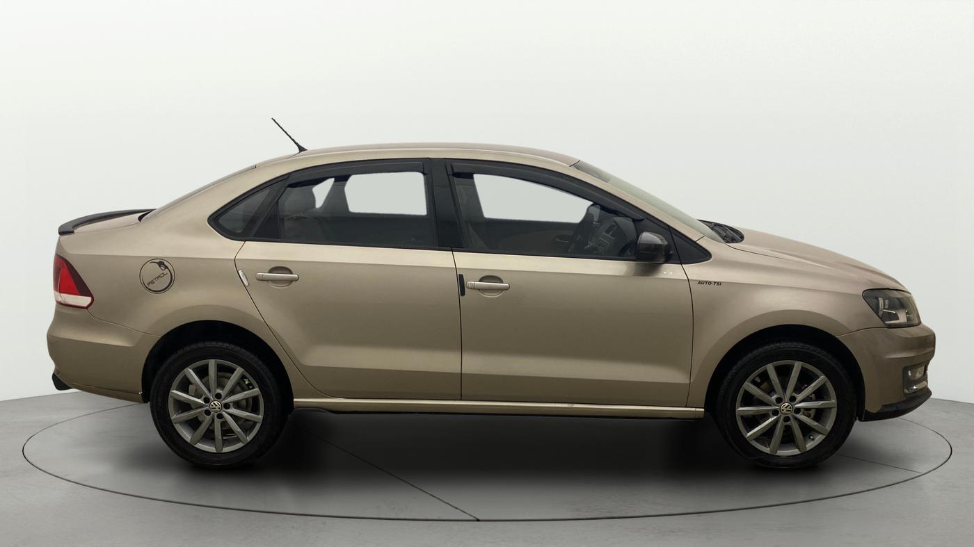 2016 Volkswagen Vento HIGHLINE PETROL AT, Petrol, Automatic, 59,101 km, Right Side View