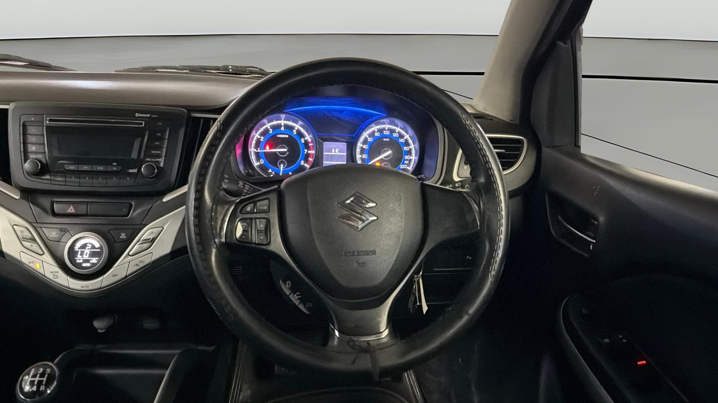 2017 Maruti Baleno DELTA PETROL 1.2, Petrol, Manual, 84,221 km, Steering Wheel Close Up