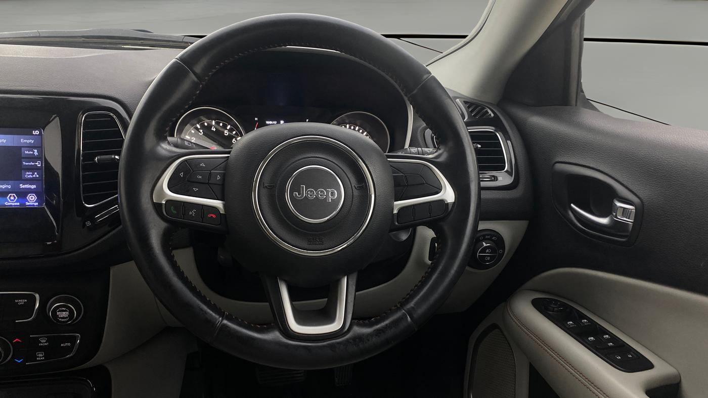 2018 Jeep Compass LIMITED 1.4 PETROL AT, Petrol, Automatic, 76,797 km, Steering Wheel Close Up