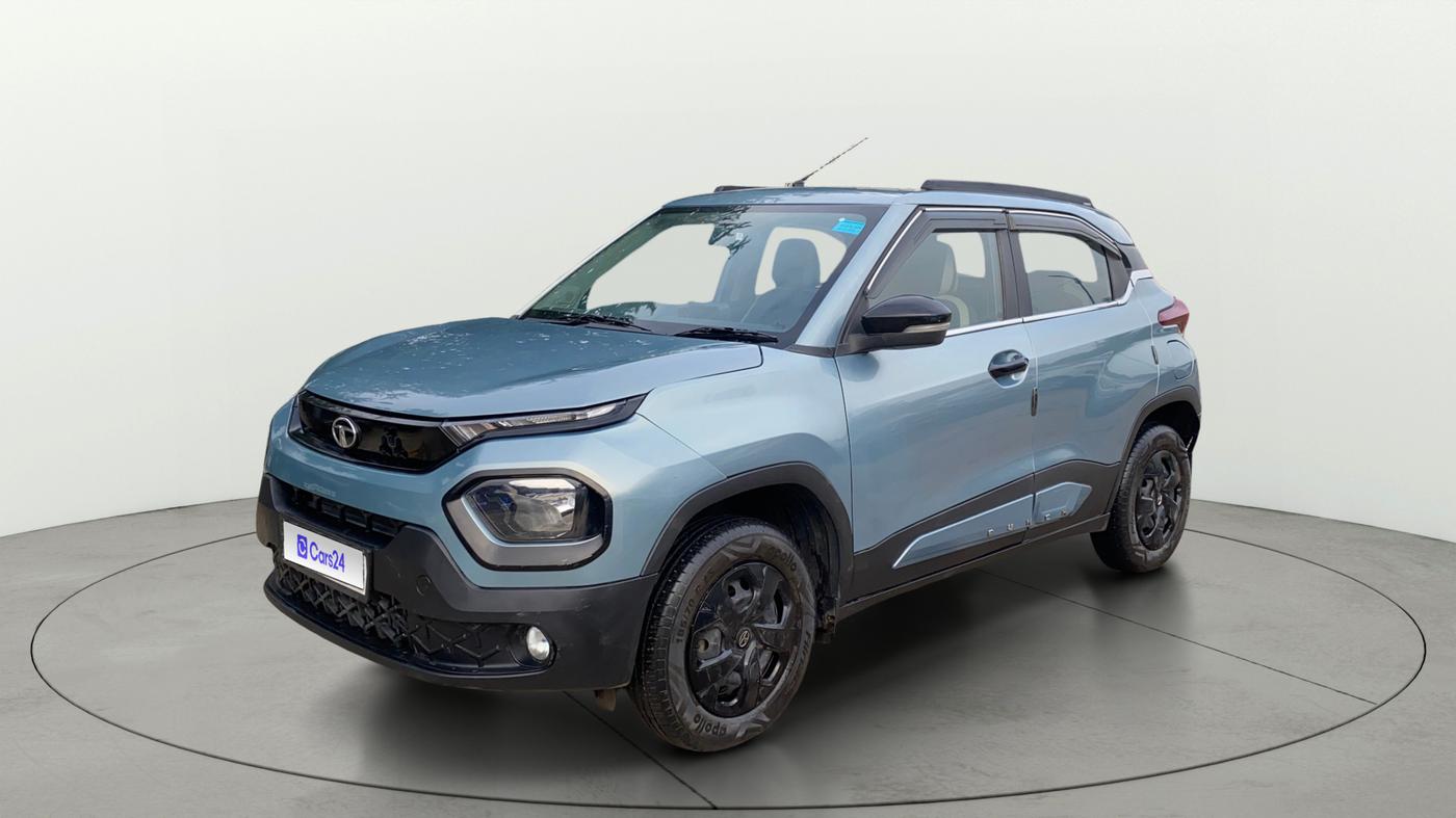 2023 Tata PUNCH ADVENTURE AMT, CNG, Automatic, 26,328 km, Left Front Diagonal