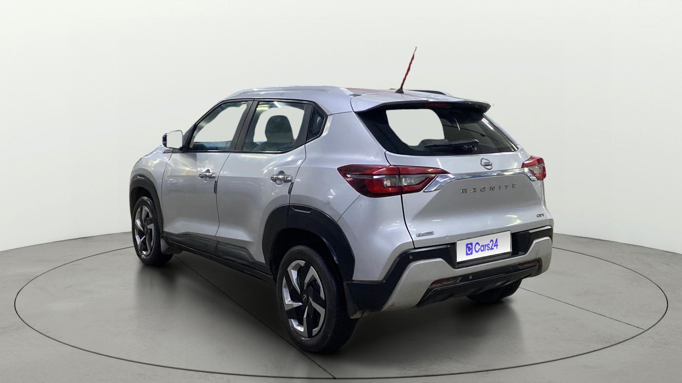 2021 Nissan MAGNITE XL TURBO CVT, Petrol, Automatic, 88,812 km, Left Back Diagonal