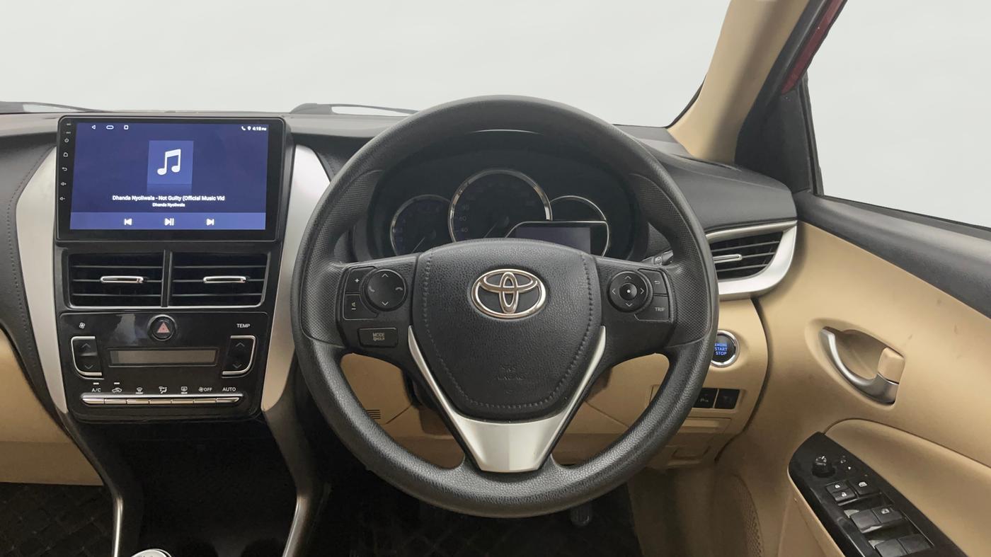 2020 Toyota YARIS G MT, Petrol, Manual, 75,297 km, Steering Wheel Close Up