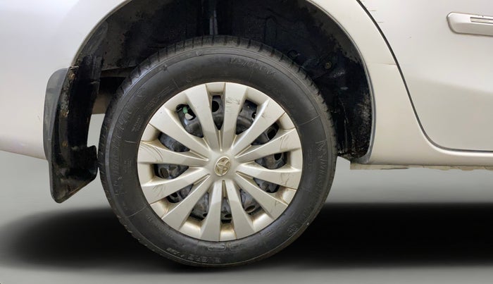 2012 Toyota Etios G, Petrol, Manual, 91,979 km, Right Rear Wheel