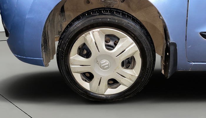 2012 Maruti Wagon R 1.0 VXI, Petrol, Manual, 30,027 km, Left Front Wheel