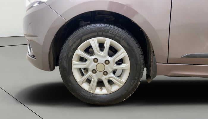 2017 Tata Tiago XZ PETROL, Petrol, Manual, 93,785 km, Left Front Wheel