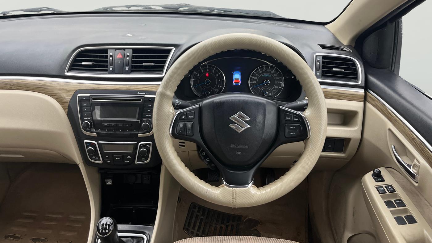 2018 Maruti Ciaz ZETA 1.5 SHVS MT PETROL, Petrol, Manual, 59,225 km, Steering Wheel Close Up