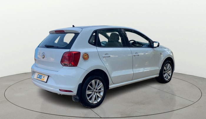 2015 Volkswagen Polo HIGHLINE1.2L, Petrol, Manual, 50,809 km, Right Back Diagonal