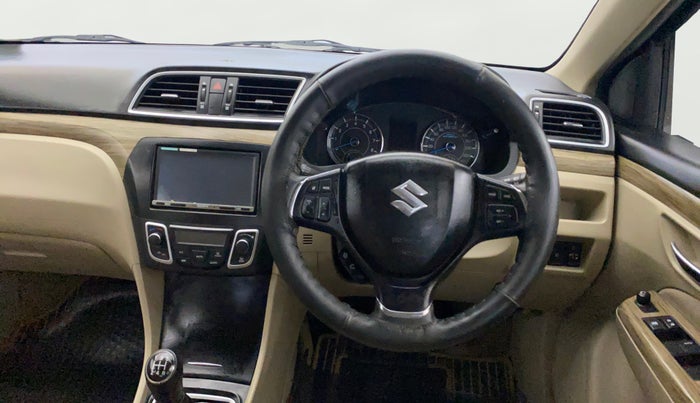 2019 Maruti Ciaz DELTA 1.5 SHVS MT PETROL, Petrol, Manual, 31,615 km, Steering Wheel Close Up