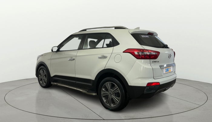 2017 Hyundai Creta SX PLUS AT 1.6 PETROL, Petrol, Automatic, 61,555 km, Left Back Diagonal