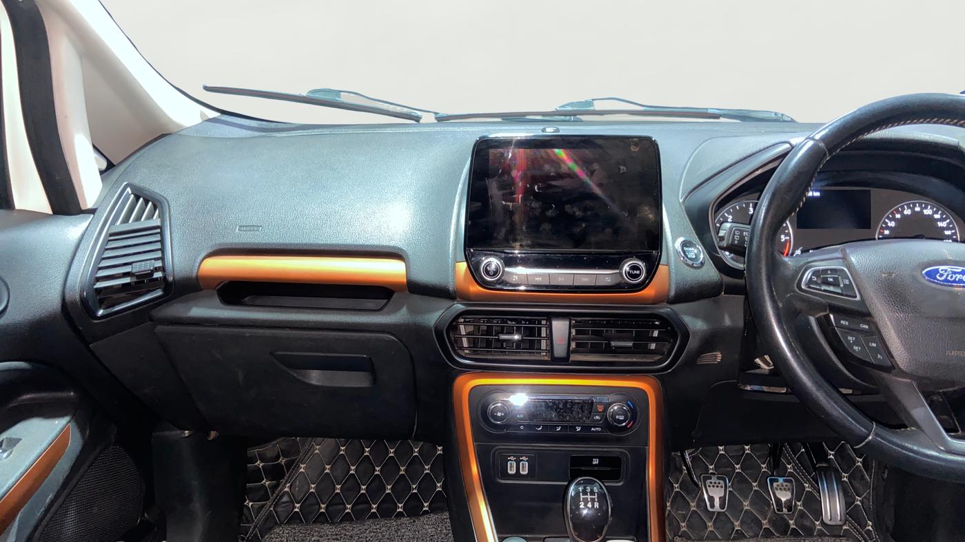 2021 Ford Ecosport TITANIUM 1.5L SPORTS(SUNROOF) DIESEL, Diesel, Manual, 1,00,122 km, Air Conditioner