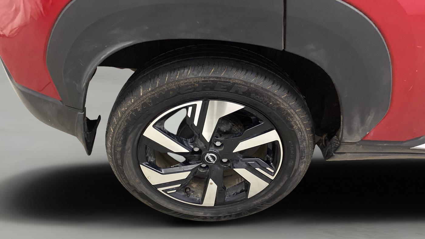 2025 Nissan MAGNITE Tekna HRAO 1.0 Turbo Petrol MT, Petrol, Manual, 6,607 km, Right Rear Wheel