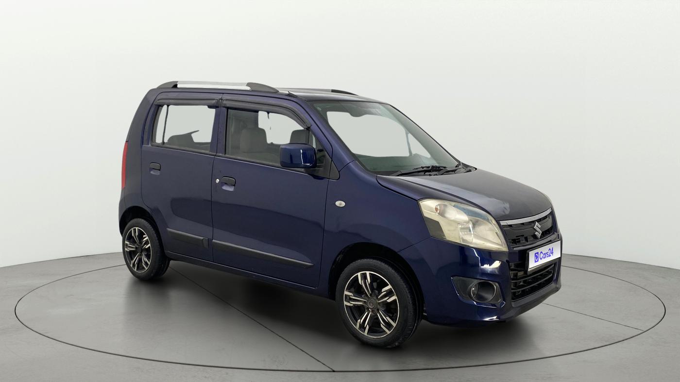 2018 Maruti Wagon R 1.0 VXI AMT, Petrol, Automatic, 56,776 km, Right Front Diagonal