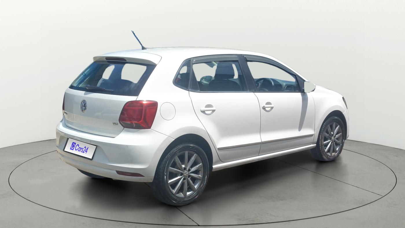 2019 Volkswagen Polo HIGHLINE PLUS 1.5 16 ALLOY, Diesel, Manual, 91,371 km, Right Back Diagonal