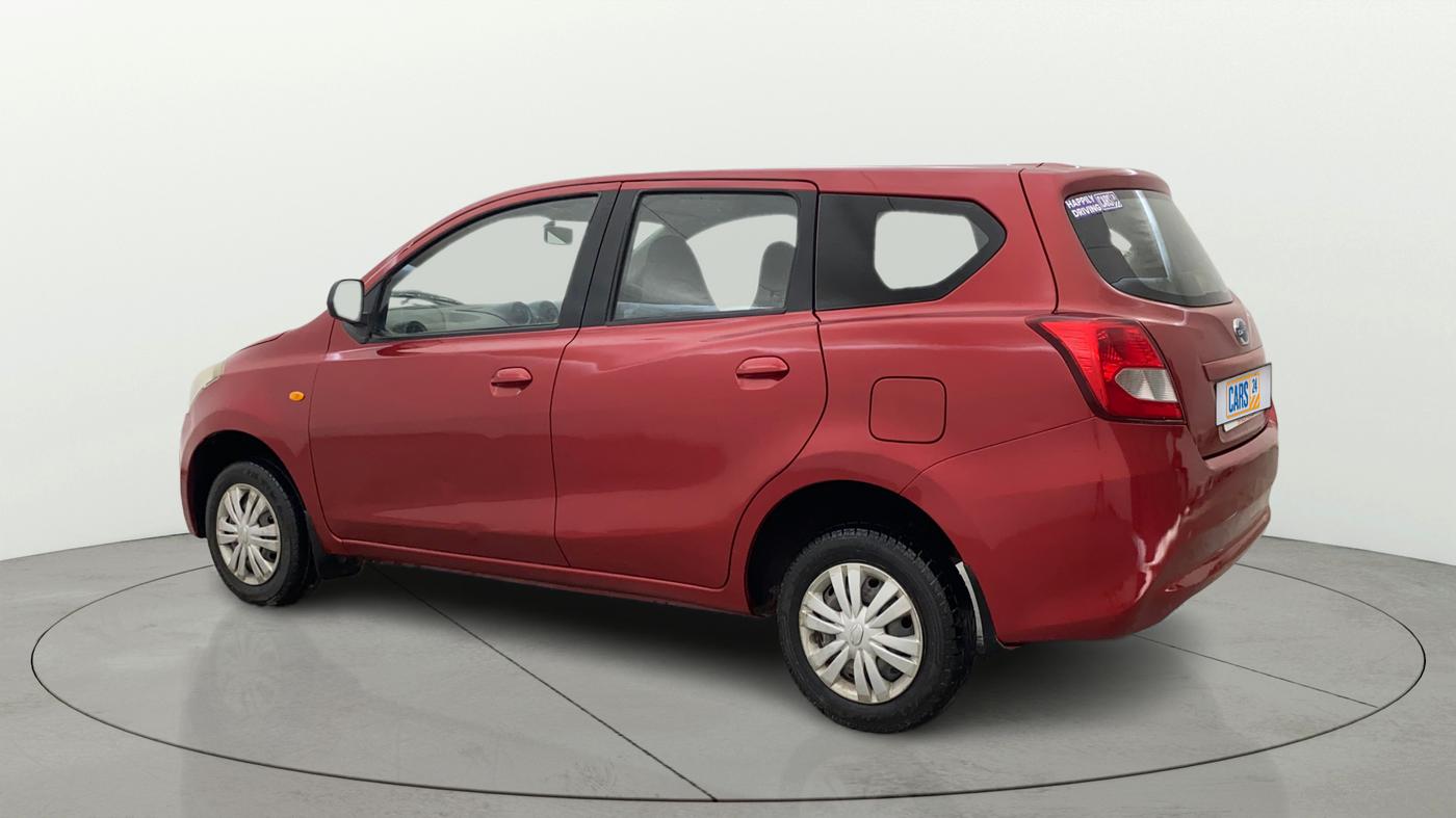 2015 Datsun Go Plus T, Petrol, Manual, 60,016 km, Left Back Diagonal