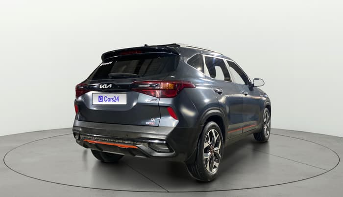 2021 KIA SELTOS X LINE 1.4 PETROL DCT, Petrol, Automatic, 47,881 km, Right Back Diagonal