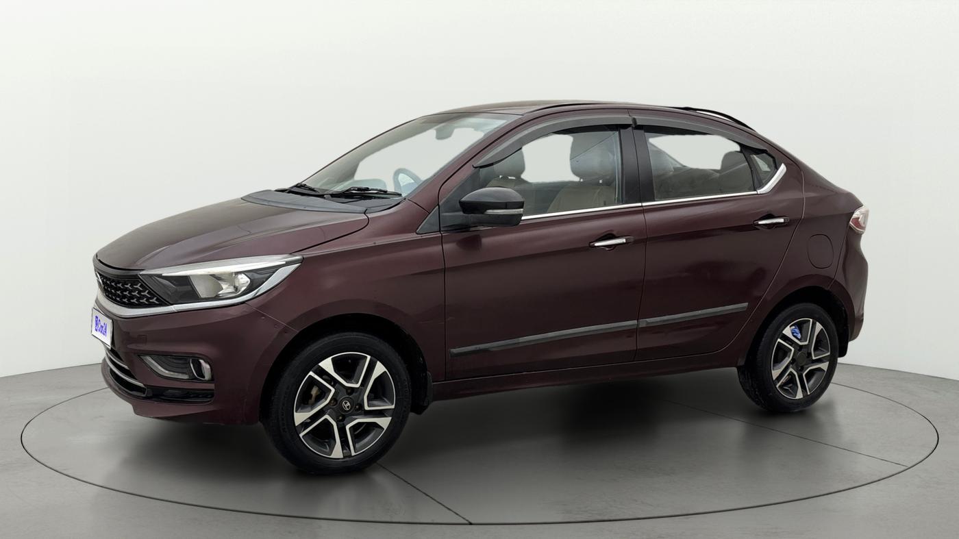 2021 Tata TIGOR XZA PLUS PETROL, Petrol, Automatic, 39,947 km, Left Front Diagonal