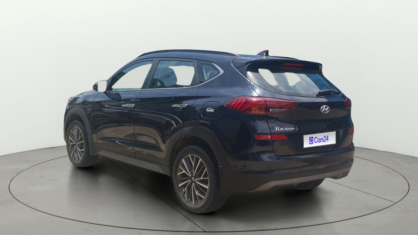 2020 Hyundai Tucson GLS 2WD AT DIESEL, Diesel, Automatic, 28,510 km, Left Back Diagonal