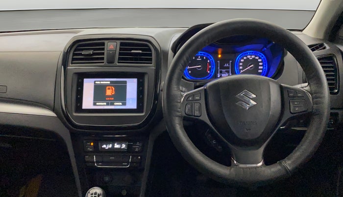 2020 Maruti Vitara Brezza ZXI, Petrol, Manual, 39,908 km, Steering Wheel Close Up