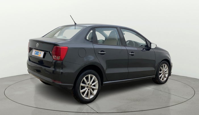 2018 Volkswagen Ameo HIGHLINE PLUS 1.5L AT 16 ALLOY, Diesel, Automatic, 1,09,788 km, Right Back Diagonal