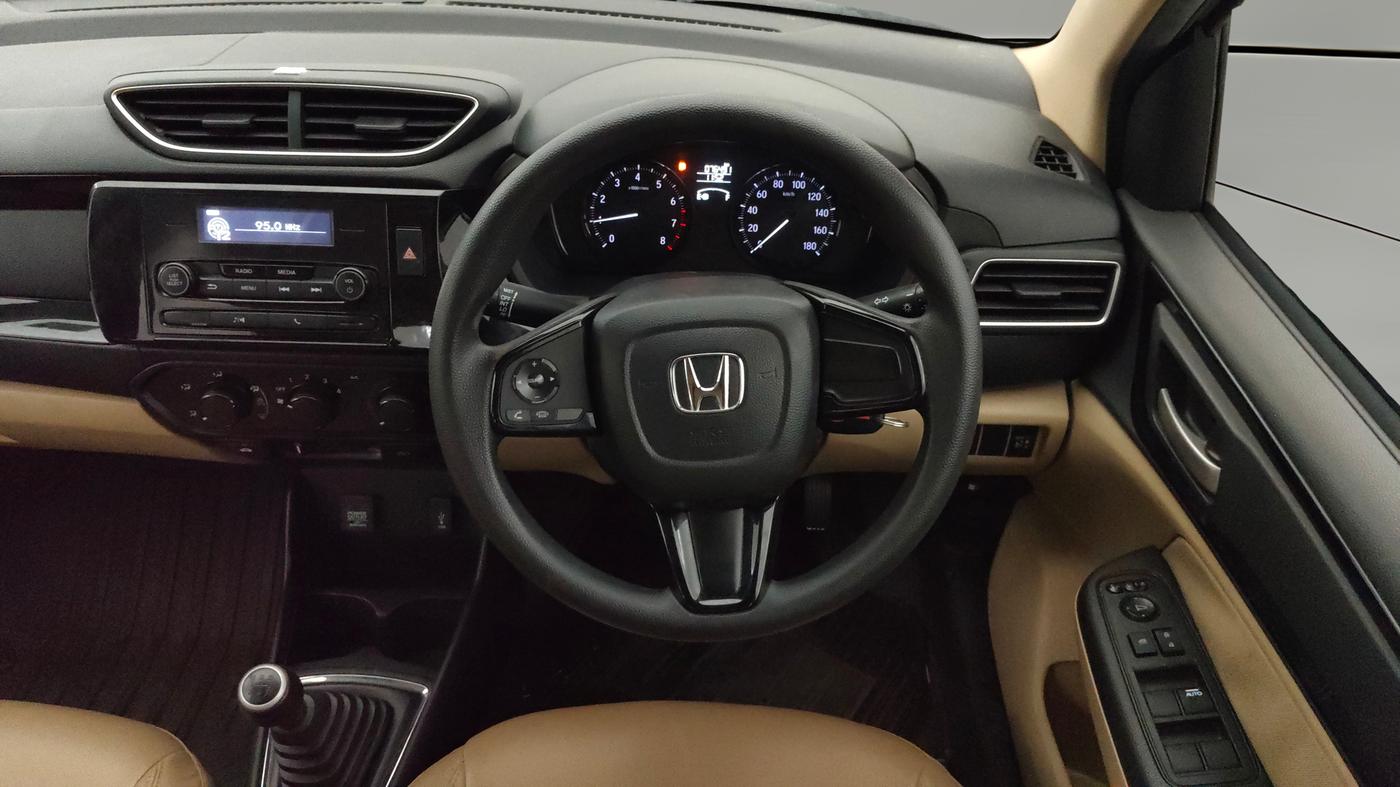 2018 Honda Amaze 1.2L I-VTEC S, Petrol, Manual, 76,491 km, Steering Wheel Close Up