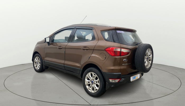 2016 Ford Ecosport TITANIUM 1.5L DIESEL, Diesel, Manual, 1,25,320 km, Left Back Diagonal