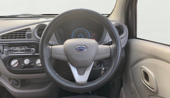 2017 Datsun Redi Go T (O), Petrol, Manual, 55,449 km, Steering Wheel Close Up