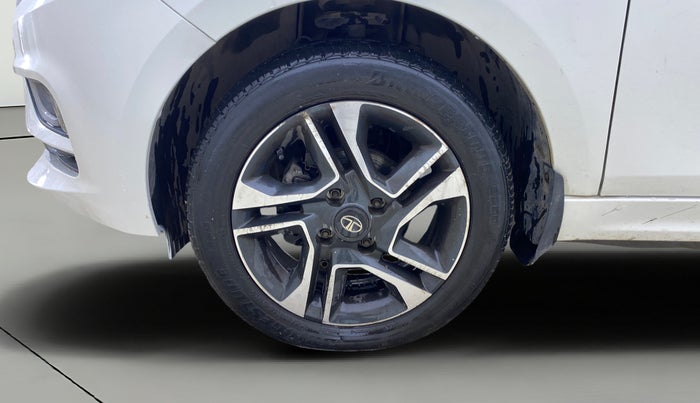 2021 Tata TIGOR XZA PLUS PETROL, Petrol, Automatic, 40,065 km, Left Front Wheel