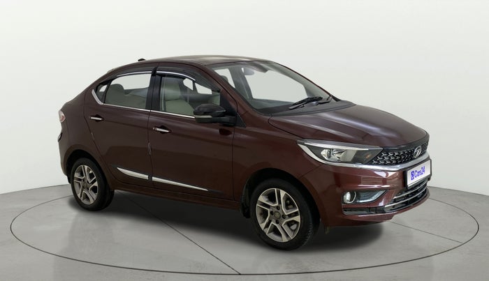 2023 Tata TIGOR XZA PLUS LEATHERETTE, Petrol, Automatic, 15,735 km, Right Front Diagonal