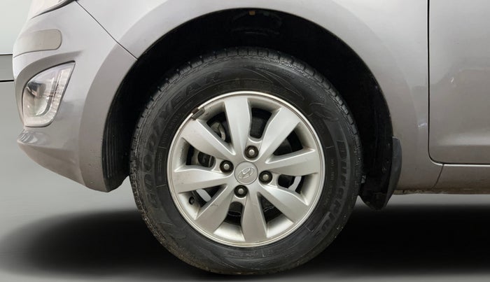 2014 Hyundai i20 ASTA (O) 1.2 WITH SUNROOF, Petrol, Manual, 10,605 km, Left Front Wheel