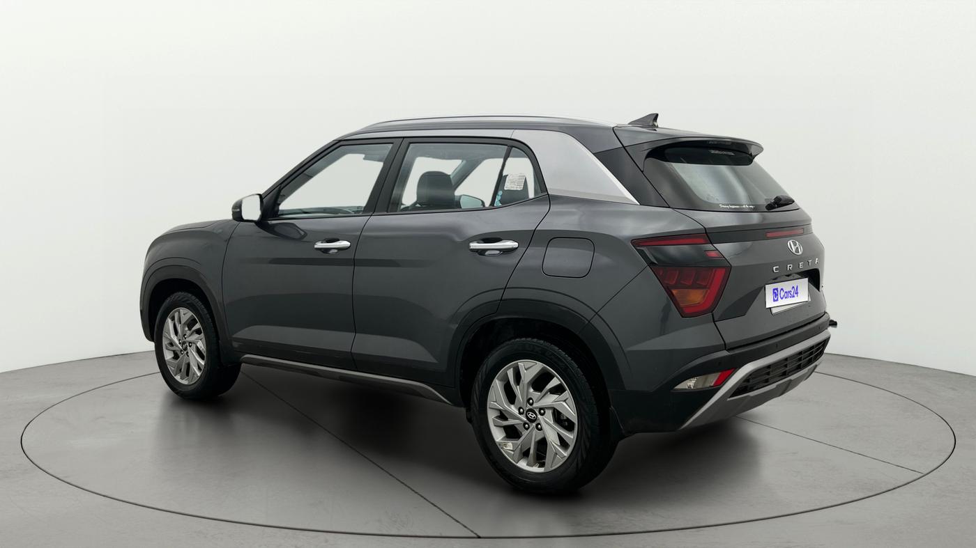 2023 Hyundai Creta SX 1.5 PETROL, Petrol, Manual, 12,831 km, Left Back Diagonal
