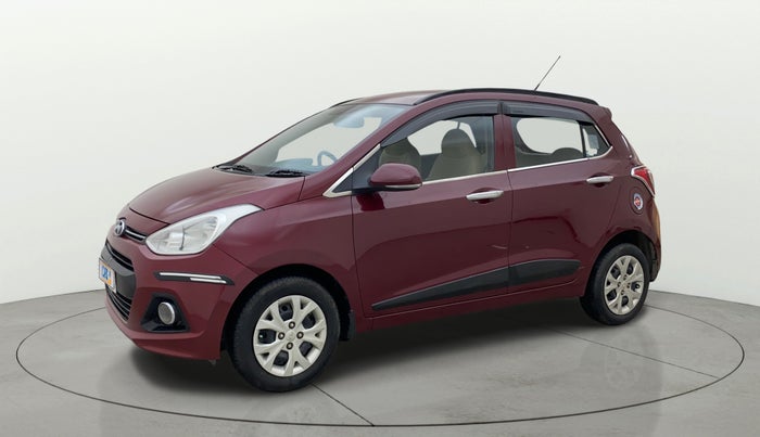 2016 Hyundai Grand i10 SPORTZ 1.2 KAPPA VTVT, Petrol, Manual, 57,446 km, Left Front Diagonal