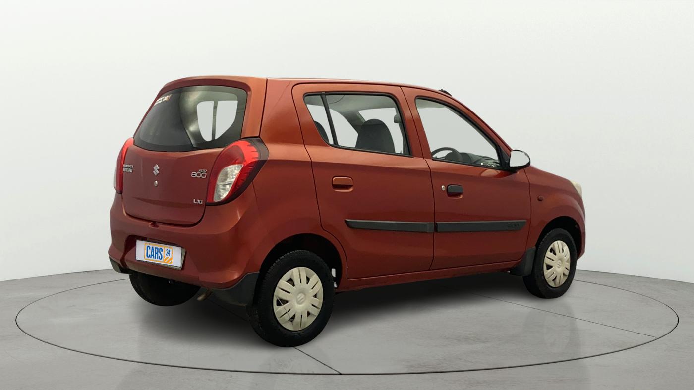 2014 Maruti Alto 800 LXI, Petrol, Manual, 24,148 km, Right Back Diagonal