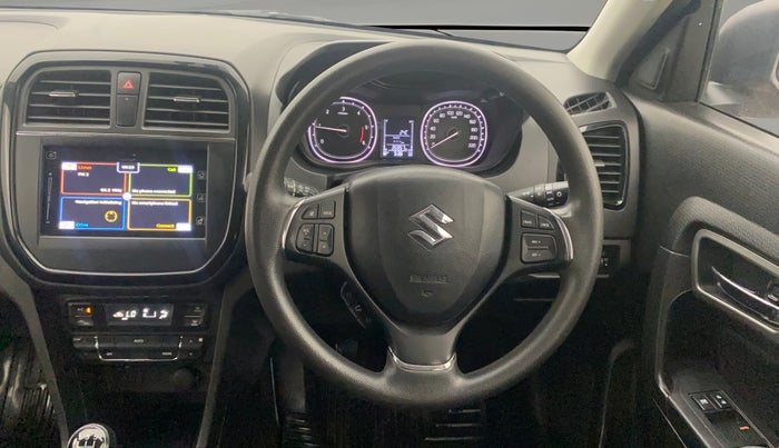 2019 Maruti Vitara Brezza ZDI PLUS DUAL TONE, Diesel, Manual, 35,944 km, Steering Wheel Close Up
