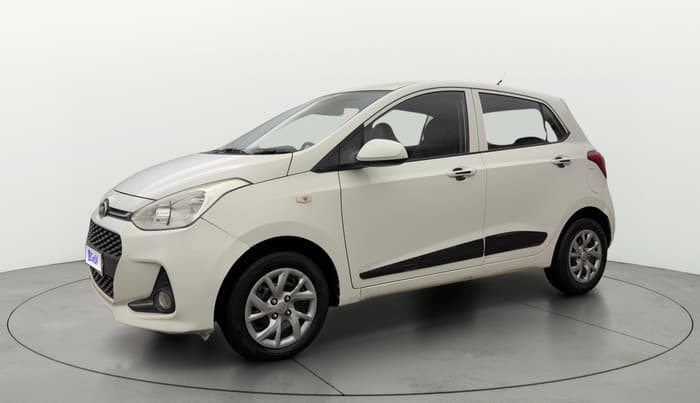 2018 Hyundai Grand i10 SPORTZ 1.2 KAPPA VTVT, Petrol, Manual, 81,251 km, Left Front Diagonal