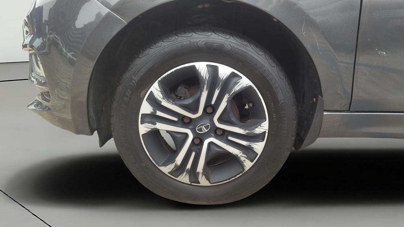 2022 Tata TIGOR XZ PLUS CNG, CNG, Manual, 20,963 km, Left Front Wheel