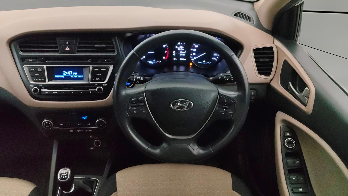 2015 Hyundai Elite i20 ASTA 1.2, Petrol, Manual, 73,171 km, Steering Wheel Close Up